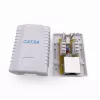 GEMBIRD 1×RJ45 6A FTP sieninis ekranuotas tinklo lizdas