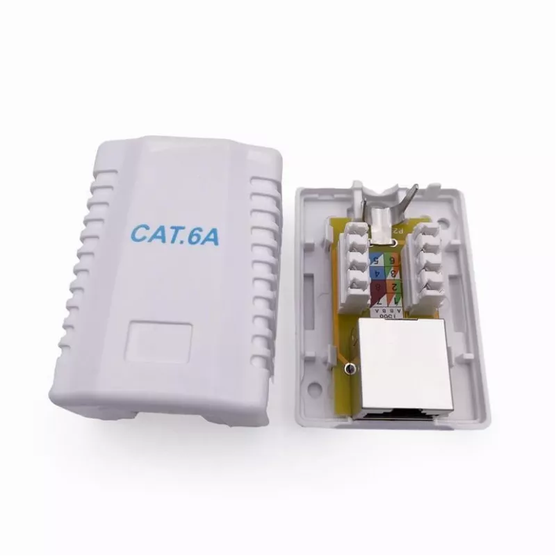 GEMBIRD 1×RJ45 6A FTP sieninis ekranuotas tinklo lizdas