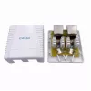 GEMBIRD Gniazdo natynkowe 2×RJ45 Cat6A FTP – sieninis ekranuotas lizdas