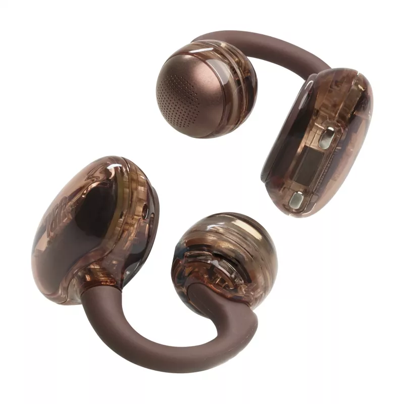 JBL Soundgear Clips belaidės ausinės TWS atviro tipo ausų kabliukai, skambučiai/muzika, Bluetooth, varinė