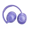 Ausinės JBL Tune 730BT belaidės, ant galvos, skambučiai/muzika, USB Type-C, Bluetooth, levandų spalvos