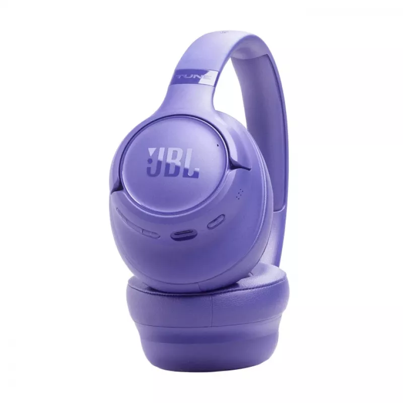 Ausinės JBL Tune 730BT belaidės, ant galvos, skambučiai/muzika, USB Type-C, Bluetooth, levandų spalvos
