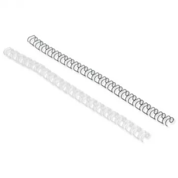 GBC MultiBind 14mm vieliniai įrišimo elementai, juodi, 130 lapų, A4, 307 mm, 134 mm, 100 vnt.