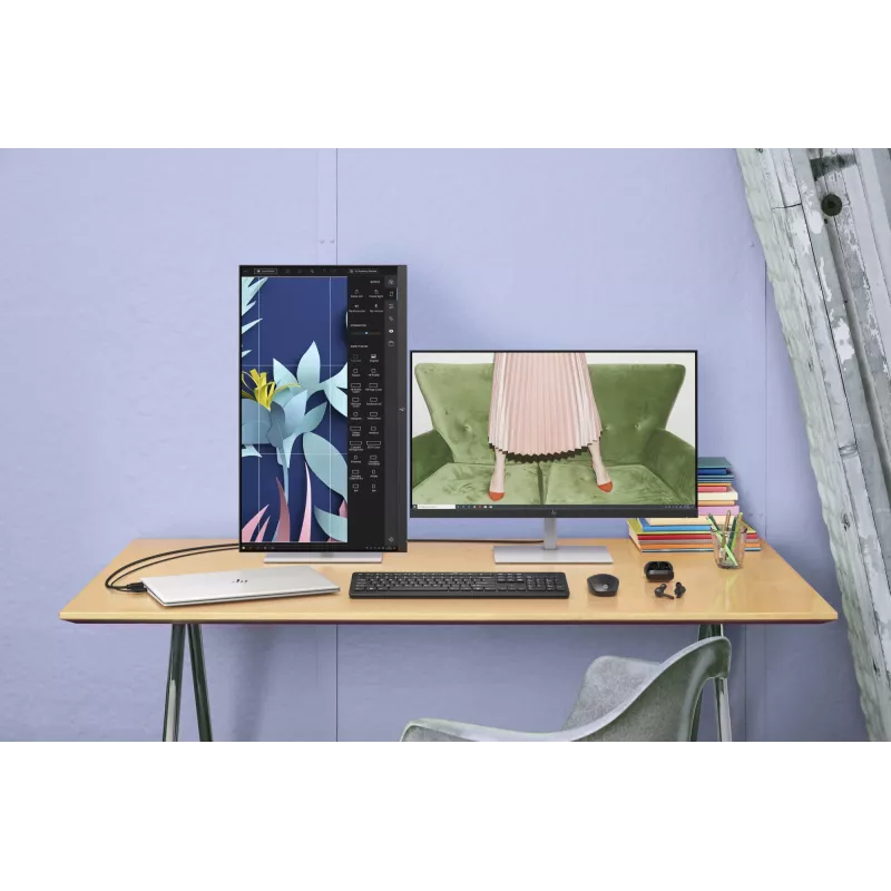 HP 230 belaidis pelės ir klaviatūros rinkinys, pilno dydžio, RF belaidis, membraninė, juoda, pelė įtraukta