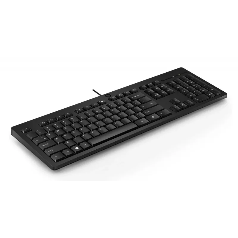 HP 125 laidinė klaviatūra, pilno dydžio, USB, membraninė, juoda