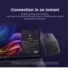 Belaidė ambidekstrinė Bluetooth pelė Lenovo 4Y51T62792 — IR LED, 4000 DPI, 7 mygtukai, ratukas, pilka