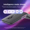 Belaidė ambidekstrinė Bluetooth pelė Lenovo 4Y51T62792 — IR LED, 4000 DPI, 7 mygtukai, ratukas, pilka