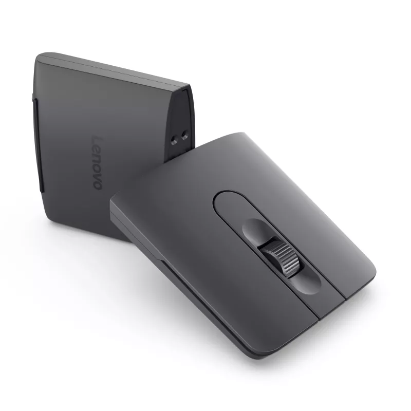 Belaidė ambidekstrinė Bluetooth pelė Lenovo 4Y51T62792 — IR LED, 4000 DPI, 7 mygtukai, ratukas, pilka