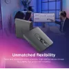 Belaidė ambidekstrinė Bluetooth pelė Lenovo 4Y51T62792 — IR LED, 4000 DPI, 7 mygtukai, ratukas, pilka