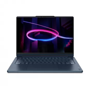 Lenovo Yoga 9 2-in-1 14IPH11 Copilot+ PC, Intel Core Ultra 7 355, 14 inch 2.8K jutiklinis, 32 GB LPDDR5x, 1 TB SSD, Wi-Fi 7, Windows 11 Home, Mėlyna