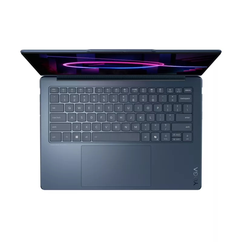 Lenovo Yoga 9 2-in-1 14IPH11 Copilot+ PC, Intel Core Ultra 7 355, 14 inch 2.8K jutiklinis, 32 GB LPDDR5x, 1 TB SSD, Wi-Fi 7, Windows 11 Home, Mėlyna