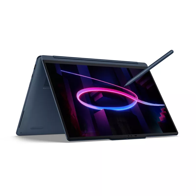 Lenovo Yoga 9 2-in-1 14IPH11 Copilot+ PC, Intel Core Ultra 7 355, 14 inch 2.8K jutiklinis, 32 GB LPDDR5x, 1 TB SSD, Wi-Fi 7, Windows 11 Home, Mėlyna