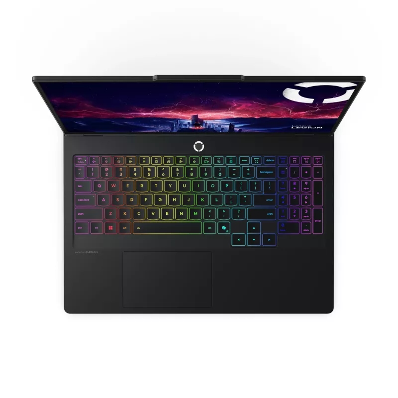 Nešiojamas kompiuteris Lenovo Legion Pro 5 16AFR10 AMD Ryzen™ 9 9955HX 40,6 cm (16 colių) WQXGA 32 GB DDR5-SDRAM 1 TB SSD NVIDIA GeForce RTX 5070 „Wi-Fi 7“ (802.11be) „Windows 11 Home“ juodos spalvos