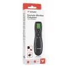 Verbatim Keynote Wireless Presenter su LCD ekranu, RF, USB, 30 m, juoda