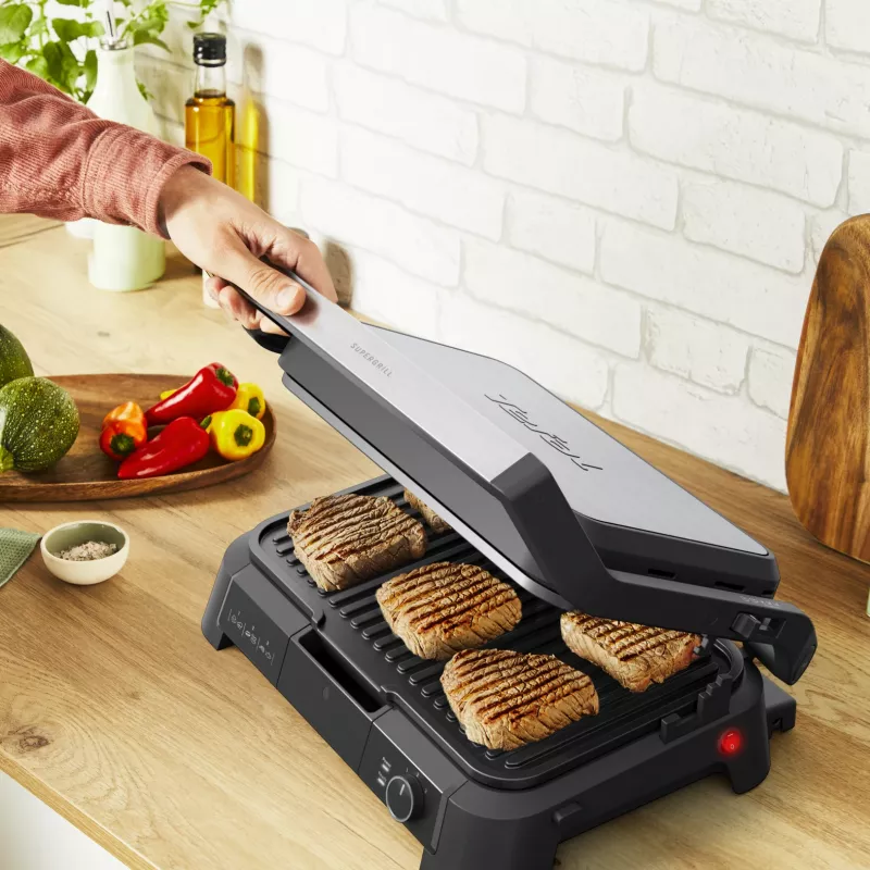 Tefal SuperGrill 3-in-1 XL GC520DE0 kontaktinė grilio keptuvė