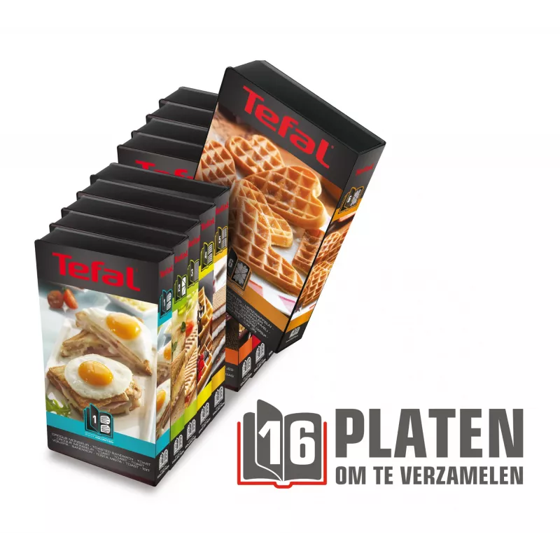 Tefal Snack Collection SW853D sumuštinių keptuvė ir vaflių lygintuvas