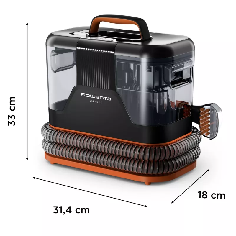 Šlapias ir sausas siurblys Rowenta Clean It IN5011F0 — be maišelio, vandens filtravimas, 1,5 l, 400 W
