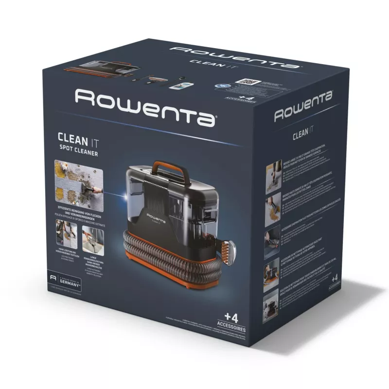 Šlapias ir sausas siurblys Rowenta Clean It IN5011F0 — be maišelio, vandens filtravimas, 1,5 l, 400 W