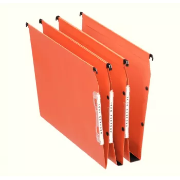 Segtuvas pakabinamas Esselte Orgarex Dual A4, oranžinis, 25 vnt.