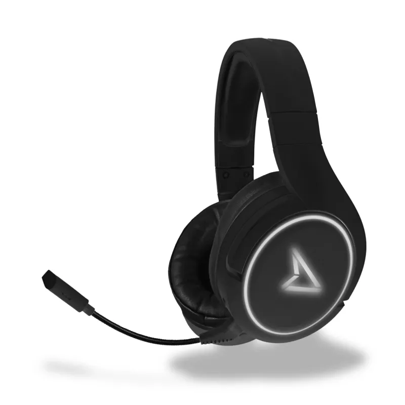 Lexip Voyager ausinės su laidu ir belaidžiu ryšiu, žaidimų, Bluetooth, juodos