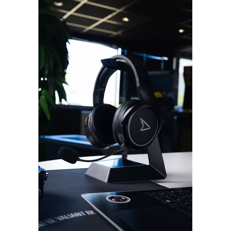 Lexip Voyager ausinės su laidu ir belaidžiu ryšiu, žaidimų, Bluetooth, juodos