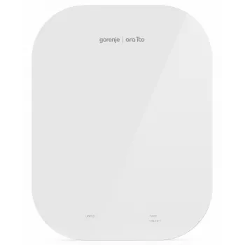 Gorenje KT10ORAW Baltas stalinis stačiakampis elektroninis virtuvinis svarstyklės
