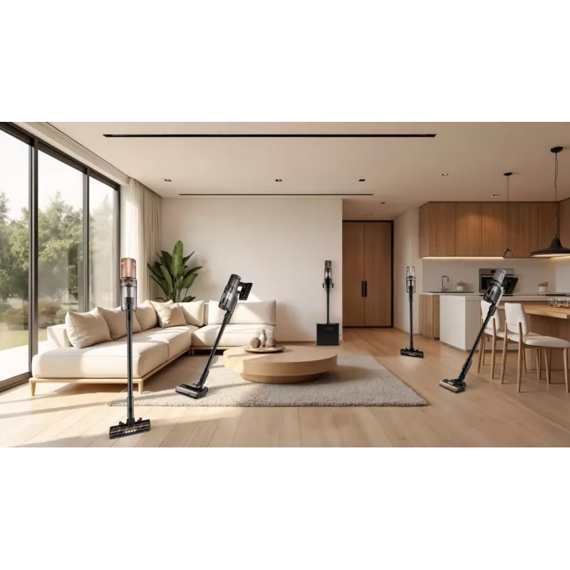 Gorenje SVC296749NEBL 2-in-1 belaidis kombinuotas siurblys, sausas valymas, HEPA filtras, be maišelio, 0,6 l, 550 W, antracitas