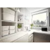 Esselte 5258-10-01 laikymo dėklas, stačiakampis, ABS, pilka, balta