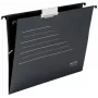 Leitz Alpha® Recycle kabančioji byla, A4, juoda, kartonas, 80 g/m², 150 lapų, 348 mm