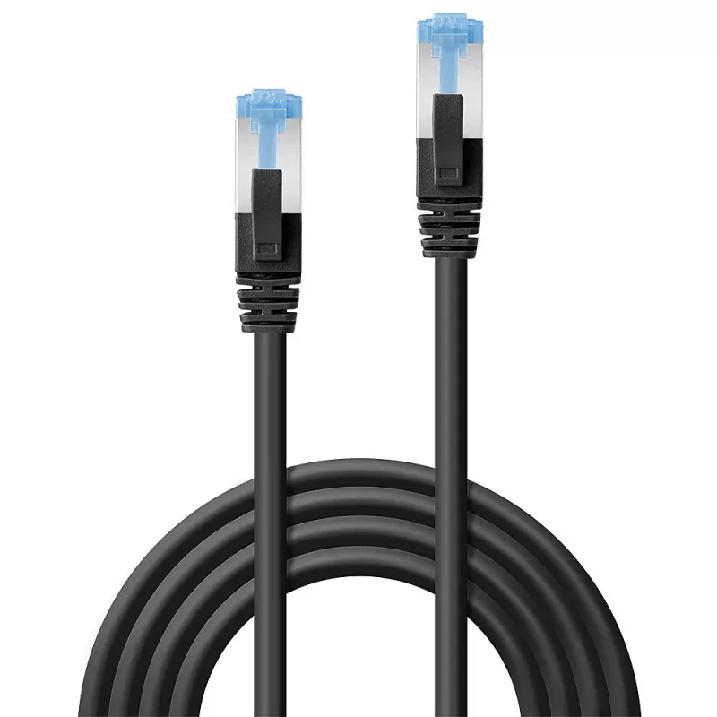 Lindy 47420 tinklo kabelis 20 m Cat6a S/FTP juodas