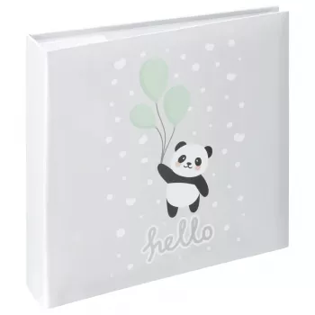 Hama Hello Panda fotoalbumas baltas 250 lapų