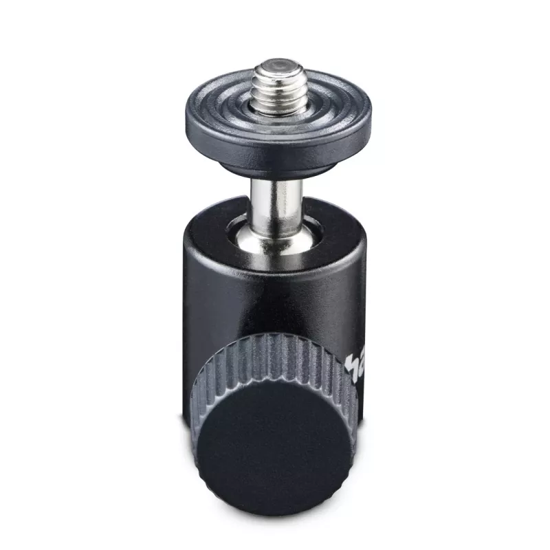 Kamuolinė galvutė trikojui HAMA 00005000, 1/4 colio sriegis, 38 mm aukštis, juoda