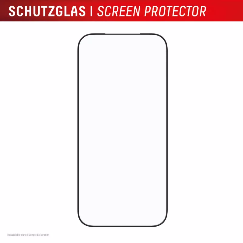 Displex Premium Screen Protector (Full Cover, 10H) Apple iPhone 17, viso ekrano apsauginis stiklas