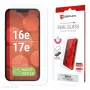 Grūdinto stiklo apsauginis stikliukas e.v.i. Displex (10H), skirtas Apple iPhone 16e/17e – atsparus įbrėžimams, nešvarumams ir smūgiams, permatomas