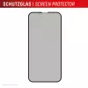Privatumo grūdinto stiklo apsauga e.v.i. Displex (10H) Apple iPhone 16e/17e su privatumo filtru, atspari smūgiams ir įbrėžimams