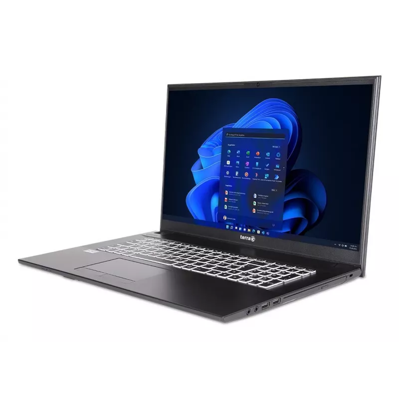 Nešiojamas kompiuteris TERRA 1716R Intel® Core™ i3-1315U 17.3 inch Full HD 8 GB DDR4 500 GB SSD DVD±RW Wi-Fi 6 Windows 11 Home Pilka