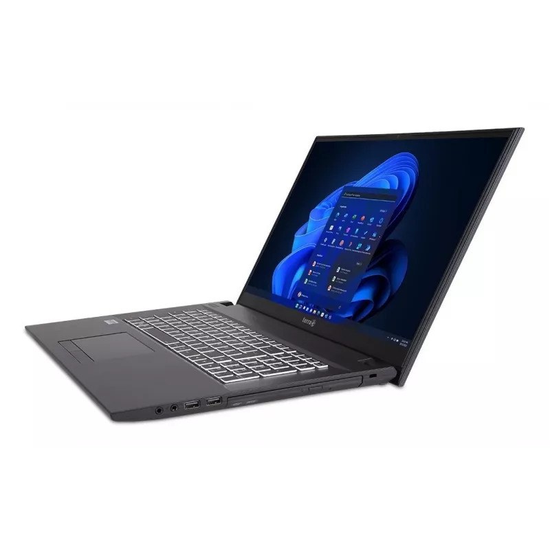 Nešiojamas kompiuteris TERRA 1716R Intel® Core™ i3-1315U 17.3 inch Full HD 8 GB DDR4 500 GB SSD DVD±RW Wi-Fi 6 Windows 11 Home Pilka