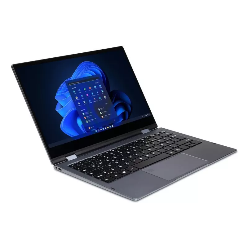 TERRA Mobile 360-13R Nešiojamas kompiuteris Intel® Core™ i5-1334U 33,8 cm (13,3 colio) Liečiamas Full HD 16 GB DDR4-SDRAM 512 GB SSD Wi-Fi 6 (802.11ax) Windows 11 Pro Antracitinis
