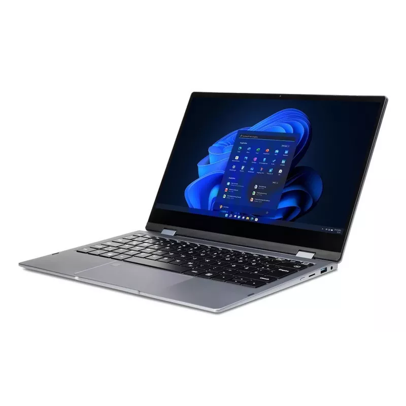 TERRA Mobile 360-13R Nešiojamas kompiuteris Intel® Core™ i5-1334U 33,8 cm (13,3 colio) Liečiamas Full HD 16 GB DDR4-SDRAM 512 GB SSD Wi-Fi 6 (802.11ax) Windows 11 Pro Antracitinis