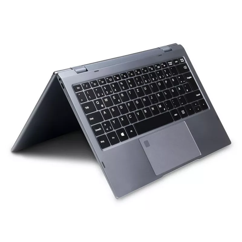 TERRA Mobile 360-13R Nešiojamas kompiuteris Intel® Core™ i5-1334U 33,8 cm (13,3 colio) Liečiamas Full HD 16 GB DDR4-SDRAM 512 GB SSD Wi-Fi 6 (802.11ax) Windows 11 Pro Antracitinis