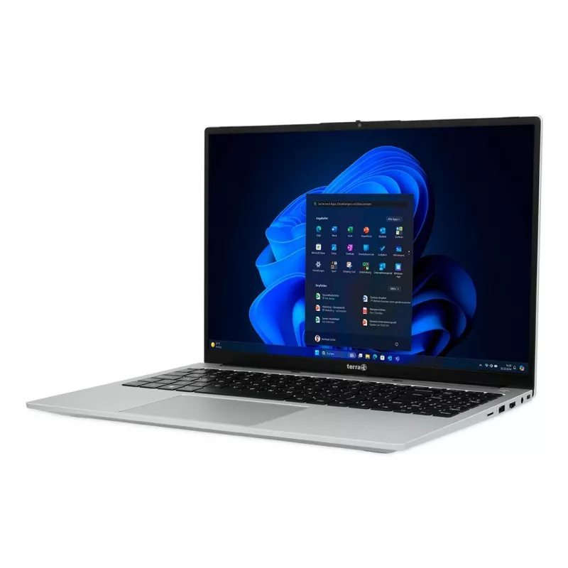 TERRA MOBILE 1610A AMD Ryzen™ 7 7730U nešiojamas kompiuteris 40,6 cm (16 colių) WUXGA 16 GB DDR4-SDRAM 512 GB SSD Wi-Fi 6 (802.11ax) Windows 11 Pro juoda, sidabrinė