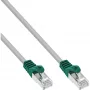 Crossover tinklo kabelis InLine Cat5e S-FTP 0,5 m RJ-45 į RJ-45 pilkas