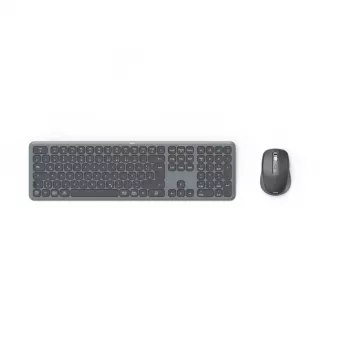 Hama WKM-550 belaidis klaviatūros ir pelės rinkinys RF Wireless + Bluetooth QWERTZ vokiškas juodas