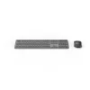 Hama WKM-550 belaidis klaviatūros ir pelės rinkinys RF Wireless + Bluetooth QWERTZ vokiškas juodas