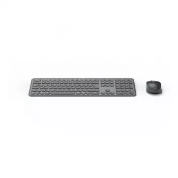 Hama WKM-550 belaidis klaviatūros ir pelės rinkinys RF Wireless + Bluetooth QWERTZ vokiškas juodas