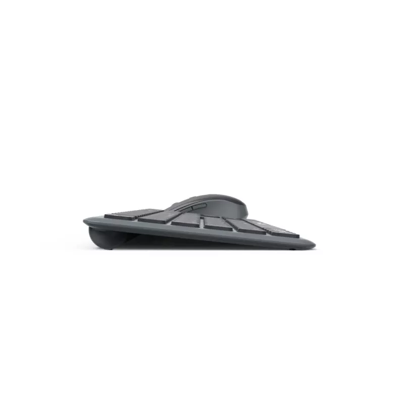 Hama WKM-550 belaidis klaviatūros ir pelės rinkinys RF Wireless + Bluetooth QWERTZ vokiškas juodas