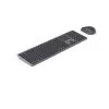 Hama WKM-550 belaidis klaviatūros ir pelės rinkinys RF Wireless + Bluetooth QWERTZ vokiškas juodas