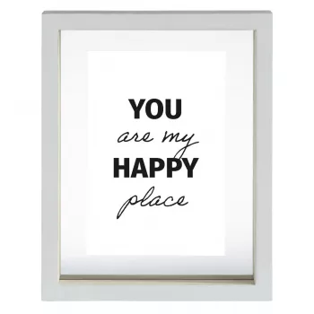 Hama Happy Single nuotraukų rėmelis Baltas