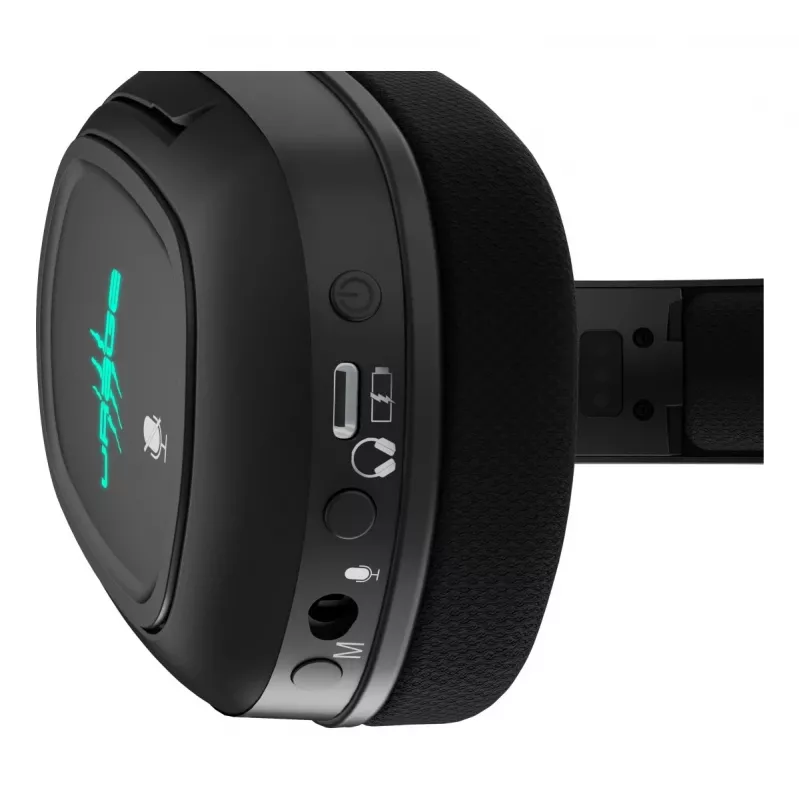Ausinės Hama SoundZ 920, laidinės ir belaidės, USB Type-C, Bluetooth, stovas įkrovimui, juodos