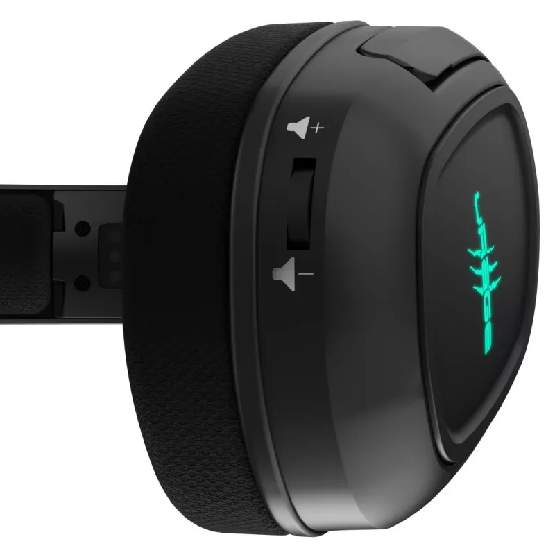 Ausinės Hama SoundZ 920, laidinės ir belaidės, USB Type-C, Bluetooth, stovas įkrovimui, juodos